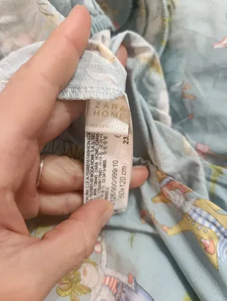 Funda nórdica cuna Zara Home