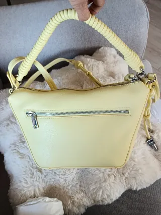 Bolso Desigual amarillo bandolera/hombro