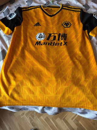Camiseta Wolves Adidas Talla XL