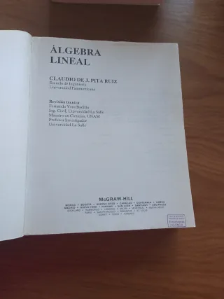 Algebra lineal