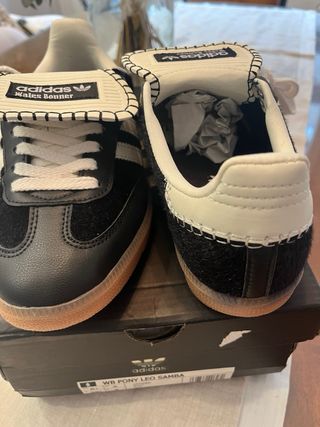 Adidas Samba Negro con Pelito
