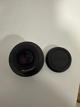 Canon EF 50mm 1:1.8 II Lente con polarizador 52mm