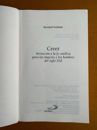 CREER Sesboüé + regalo, Catecismo adultos
