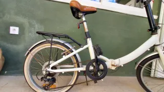 Bicicleta Plegable Moma 20 L Blanca