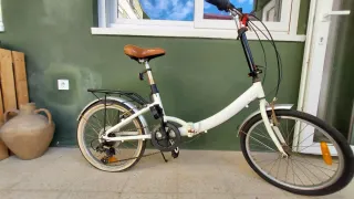 Bicicleta Plegable Moma 20 L Blanca