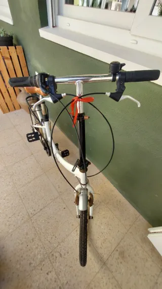 Bicicleta Plegable Moma 20 L Blanca