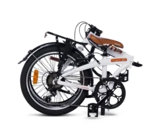 Bicicleta Plegable Moma 20 L Blanca