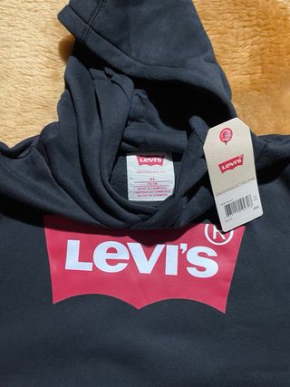 Sudadera con capucha Levi’s negra
