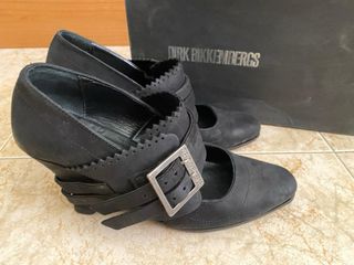 Zapatos Dirk Bikkembergs Piel Negra Talla 38