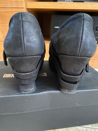 Zapatos Dirk Bikkembergs Piel Negra Talla 38
