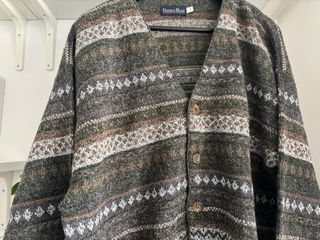 Cardigan vintage DOUBLE BLANC