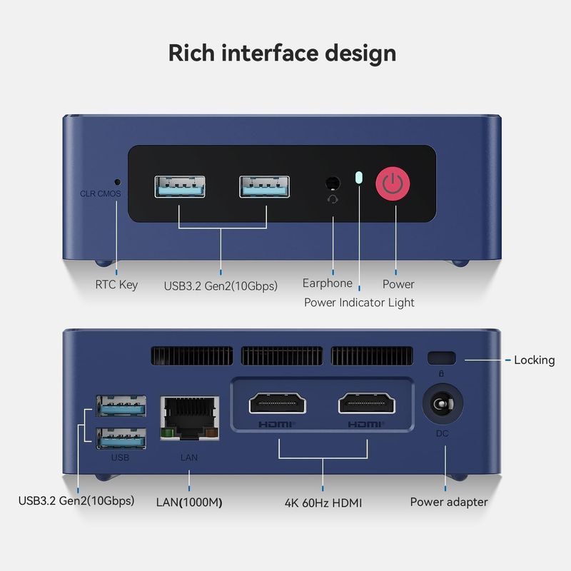 Beelink Mini S13 Mini PC Intel N150 #F50713 afbeelding 2
