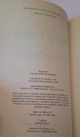 Harry Potter Y La Piedra Filosofal