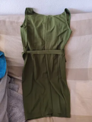 Vestido verde mujer