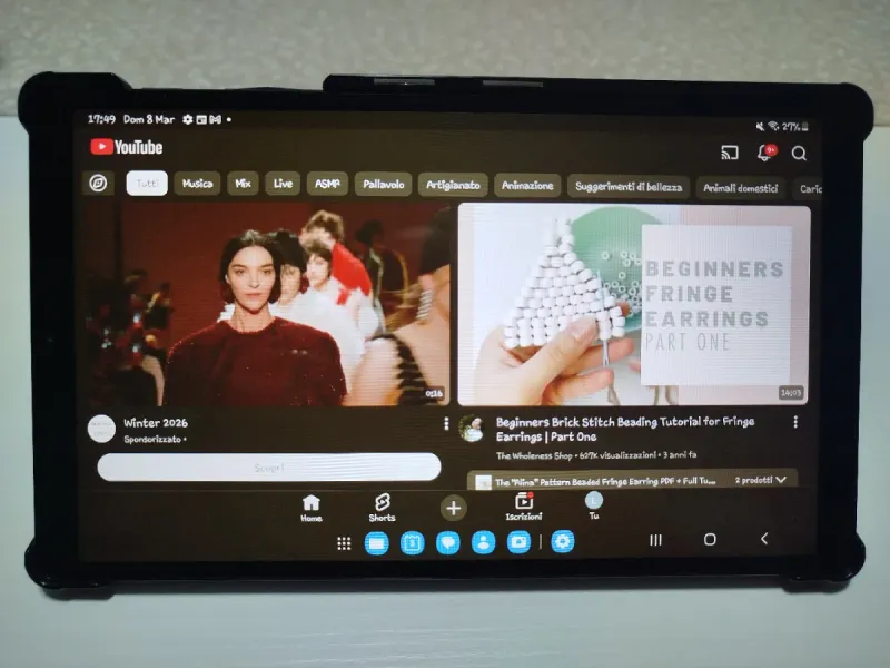 Tablet Samsung Galaxy Tab A7 Negro afbeelding 2
