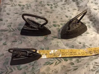 Lote 3 Planchas Antiguas Hierro Macizo