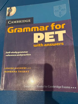 Cambridge Grammar for PET Book with Answers