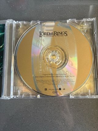 CD Banda Sonora El Señor de los Anillos