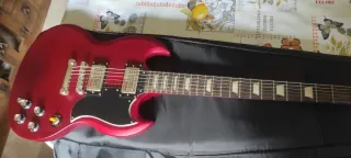 Epiphone GS Guitarra Eléctrica Roja