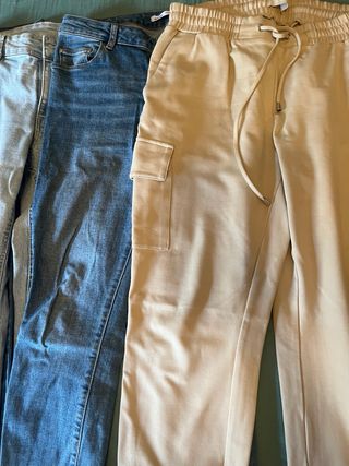 Lote 6 Vaqueros Mujer Talla M 38