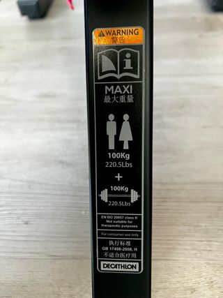 Banco Musculación Corength Negro