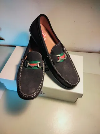 Náuticos de piel auténtica