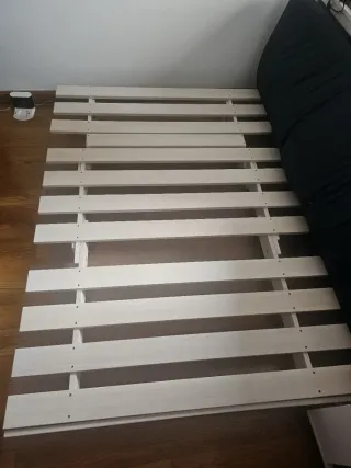 Sofá Cama Futón Azul