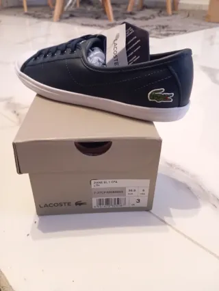 Zapatillas Lacoste Ziane Azul Talla 35.5
