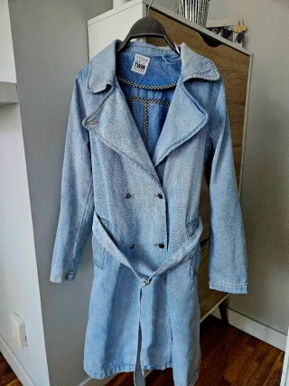 Gabardina vaquera MY TWIN TWINS azul