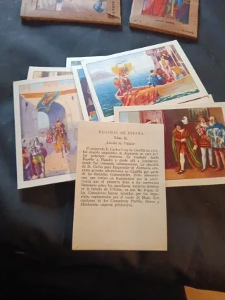 Colección Cromos Historia de España