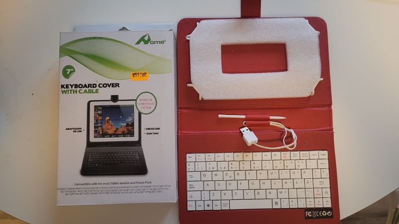 funda teclado tablet 7"