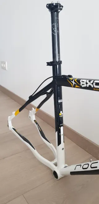 Cuadro MTB Rockrider 8XC + Horquilla Gravel carbon