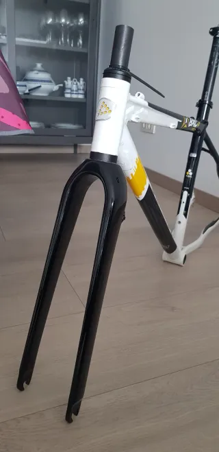 Cuadro MTB Rockrider 8XC + Horquilla Gravel carbon