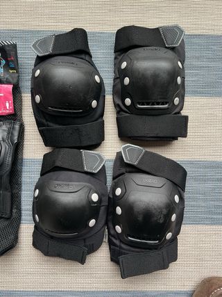 Set Protecciones Oxelo Talla L