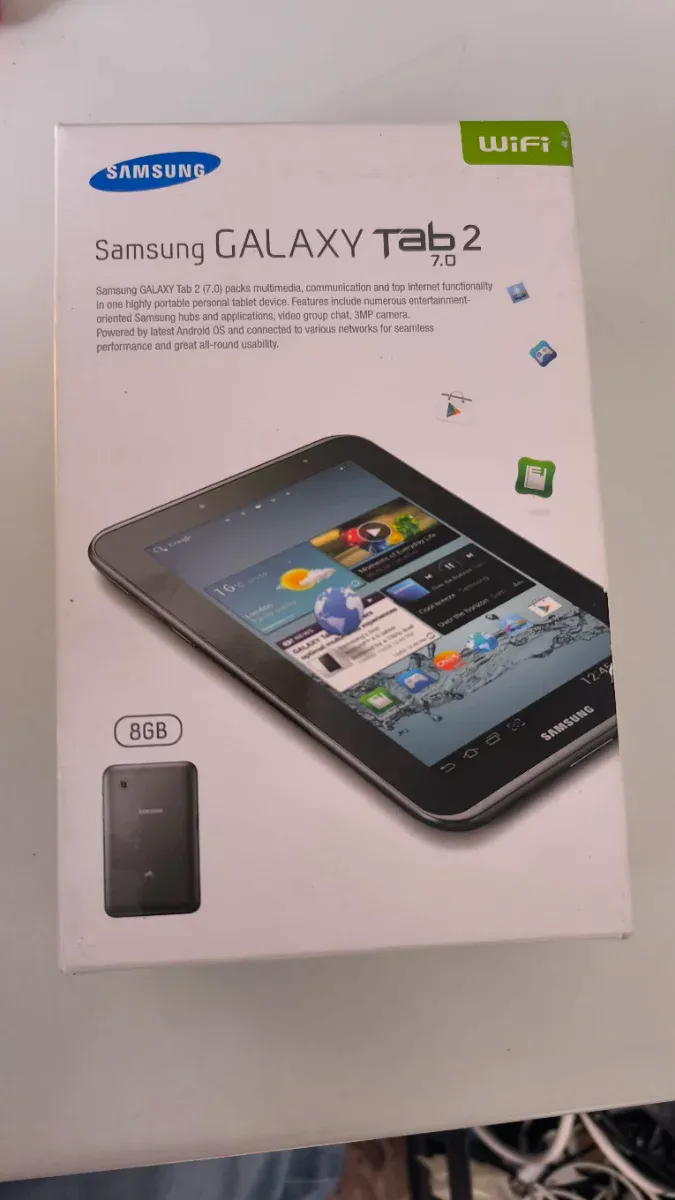 Samsung Galaxy Tab 2 7.0 8GB WiFi Negro