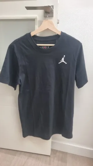 Camiseta Jordan Negra Logo Jumpman
