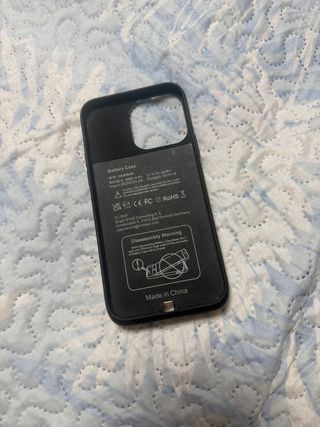 Funda Batería Negra iPhone 14 Pro Max