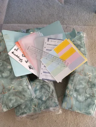 Agenda de Ahorro con Sobres y Reglas