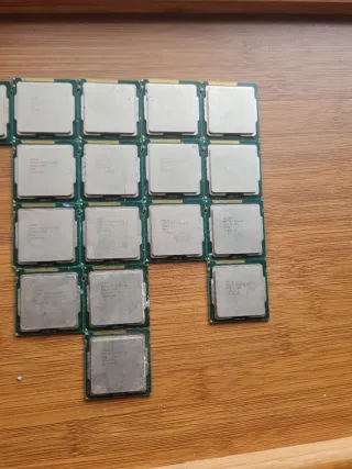 Lote 21 CPUs Intel Sandy Bridge LGA1155