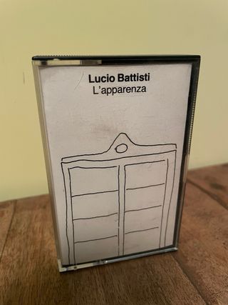 Musicassetta Lucio Battisti - L'apparenza