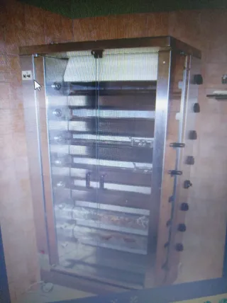 Asador de pollos de 40 unidades