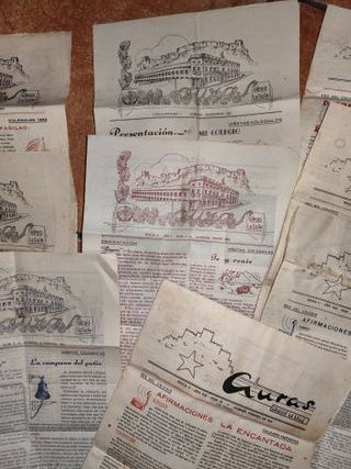 Revistas antiguas Aura colegio La Salle Almería