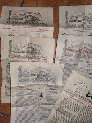 Revistas antiguas Aura colegio La Salle Almería