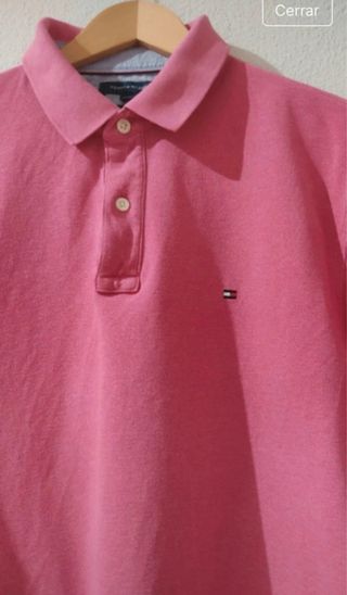 Polo Tommy Hilfiger Rosa Hombre