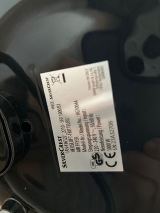 Freidora de Aire SilverCrest Nueva 1,6 litros