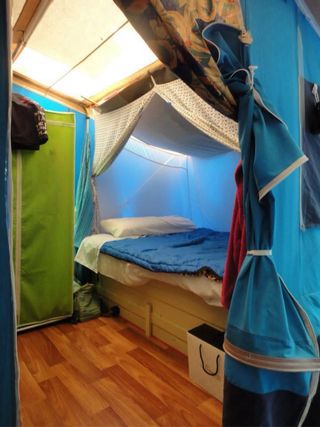 Remolque Carro tienda de campaña