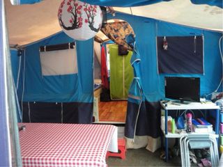 Remolque Carro tienda de campaña