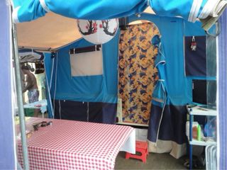 Remolque Carro tienda de campaña