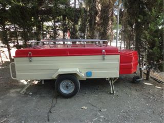 Remolque Carro tienda de campaña
