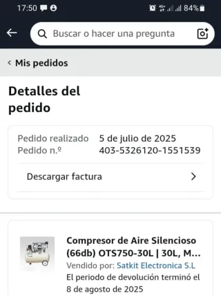 Compresor de aire 30L